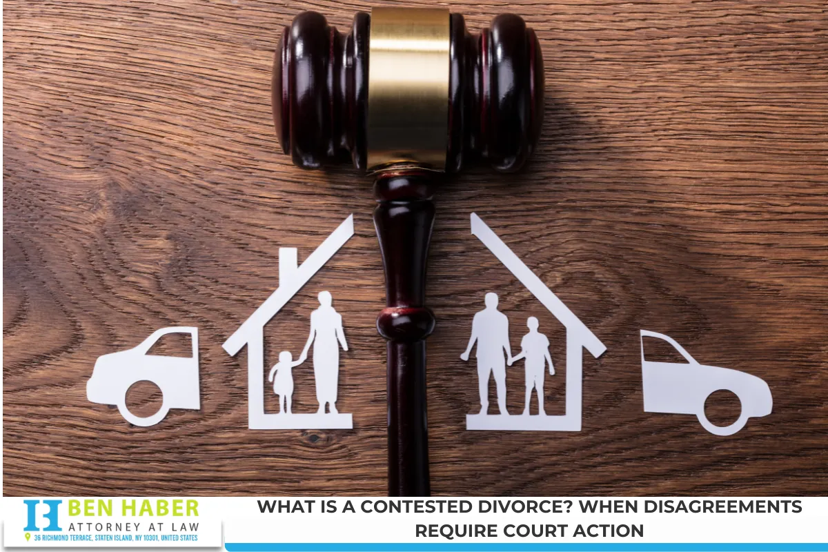 What is a Contested Divorce? When Disagreements Require Court Action
