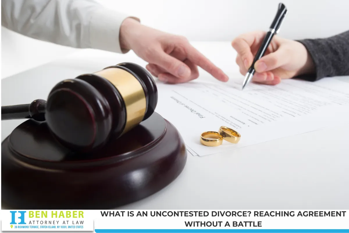 What is an Uncontested Divorce? Reaching Agreement Without a Battle