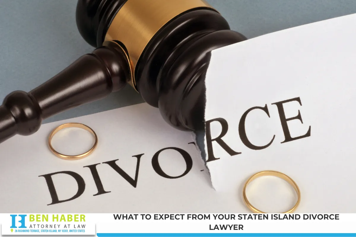 What to Expect from Your Staten Island Divorce Lawyer