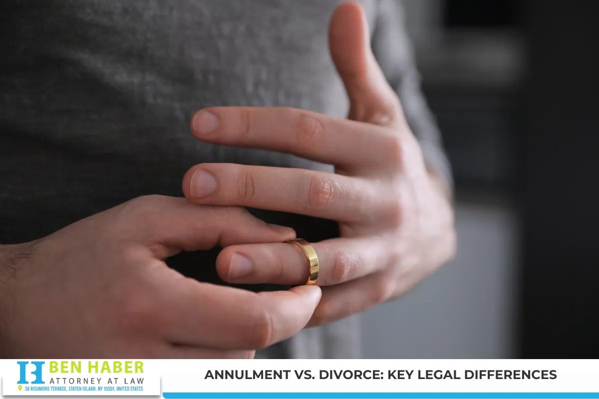 Annulment vs. Divorce: Key Legal Differences