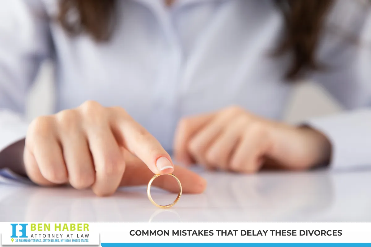Common Mistakes That Delay These Divorces