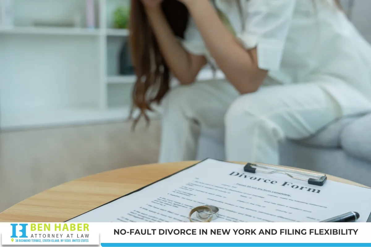 No-Fault Divorce in New York and Filing Flexibility