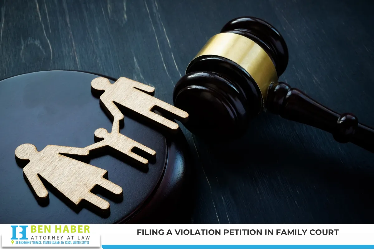Filing a Violation Petition in Family Court