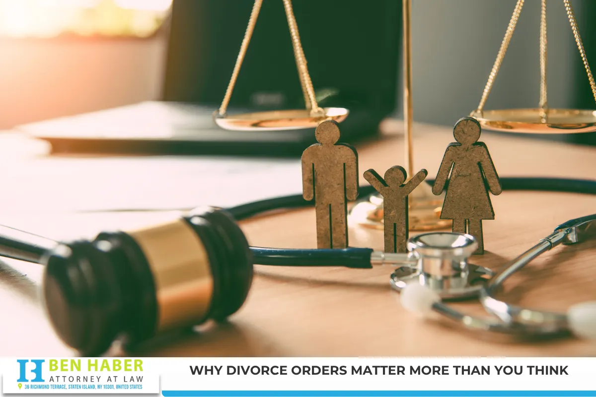 Why Divorce Orders Matter More Than You Think